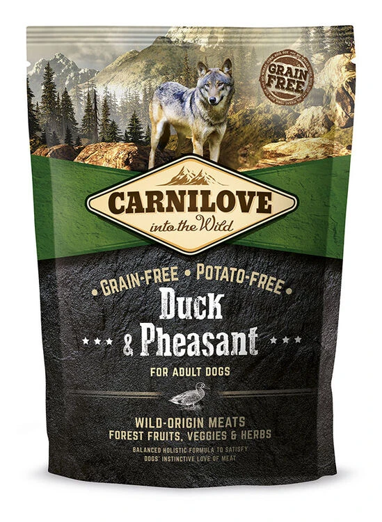 Carnilove Duck & Pheasant Adult Dog Food 1 Carnilove Duck & Pheasant Adult Dog Food