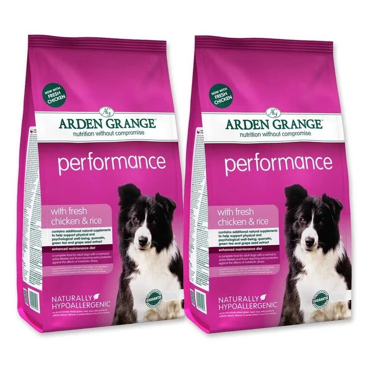 Arden Grange Performance Fresh Chicken & Rice Adult Dog Food 2 Arden Grange Performance Fresh Chicken & Rice Adult Dog Food - Image 2