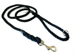 KJK Ropeworks Clip & Ring Clip Lead Black