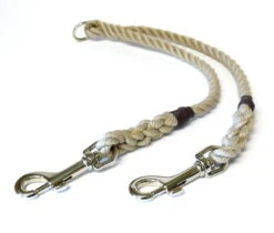 KJK Ropeworks Braided Rope Coupler Natural Beige 8mm X 35cm