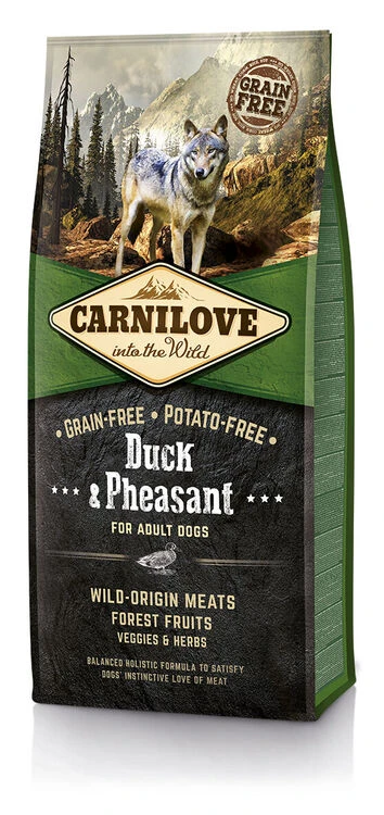 Carnilove Duck & Pheasant Adult Dog Food 2 Carnilove Duck & Pheasant Adult Dog Food - Image 2