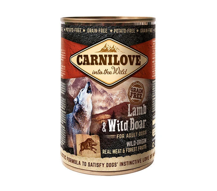 Carnilove Lamb & Wild Boar Wet Dog Food 1 Carnilove Lamb & Wild Boar Wet Dog Food
