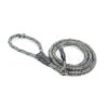 Great&Small Rope Lead Black With Leather