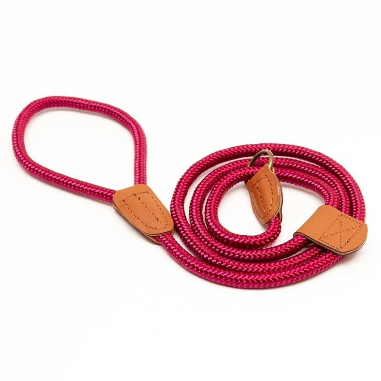 Great&Small Country Rope Slip Lead Red 1 Great&Small Country Rope Slip Lead Red