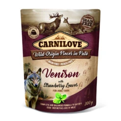 Carnilove Venison With Strawberry Leaves Wet Dog Food