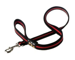 Oscar & Hooch Signature Luxury Soft Lead Black And Red
