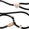 Dog & Co Supersoft Rope Slip Lead Black