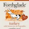 18 X 395g Forthglade Complete Adult Turkey With Brown Rice & Veg