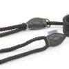 Ancol Heritage Rope Slip & Control Lead Combination Black 12mm X1m