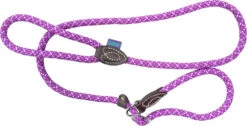 Dog & Co Mountain Rope Slip Lead Purple Mint & Grey 150cm