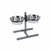 Petface Stainless Steel Adjustable Double Diner