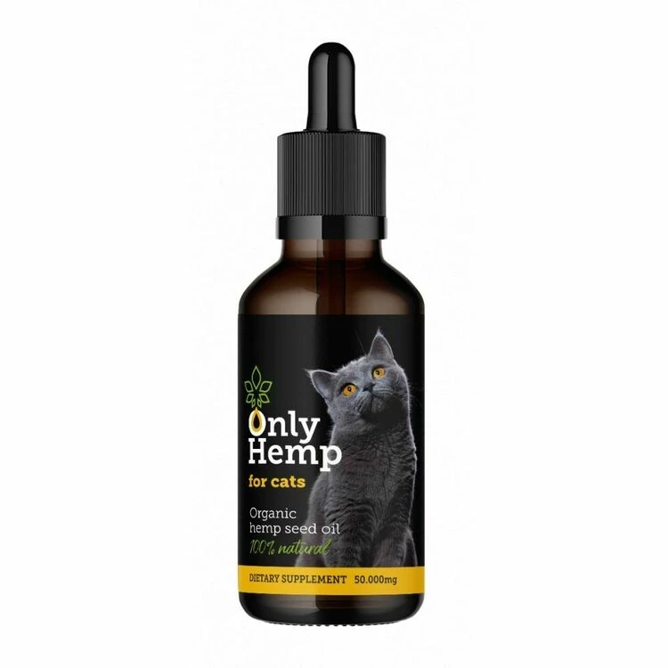 Only Hemp Oil For Cats 50ml 1 Only Hemp Oil For Cats 50ml