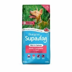 Burgess Supadog Rich In Salmon Dog Food 12.5kg