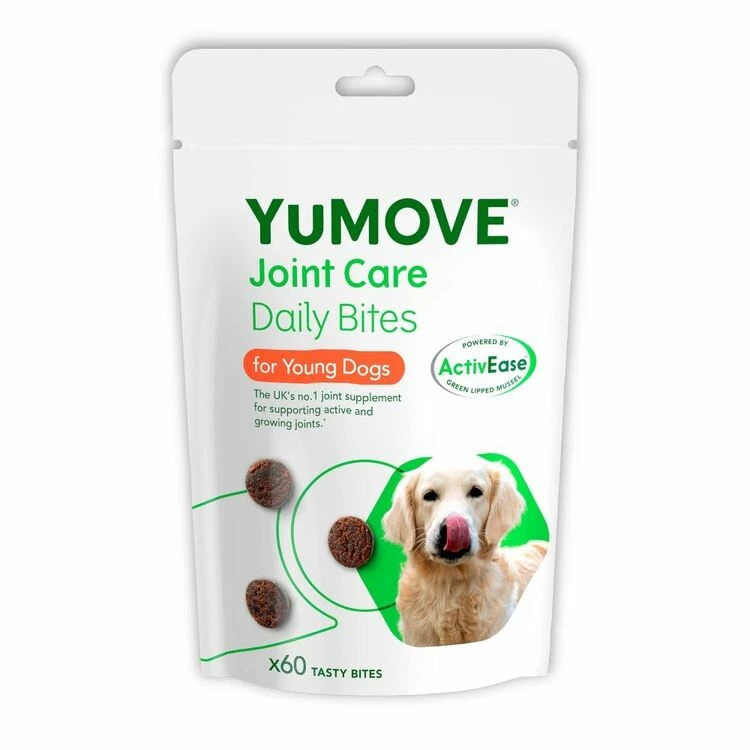YuMOVE Joint Care Daily Bites For Young Dogs 1 YuMOVE Joint Care Daily Bites For Young Dogs