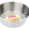 14" Caldex Classic Super Value Stainless Steel Dog Bowl Dish
