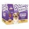 6 X Burns Wholesome Turkey Dog Food 395g
