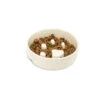 Scruffs® Icon Slow Feeder Pet Bowl Cream