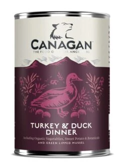 6 X 400g Canagan Turkey & Duck Dinner Wet Dog Food