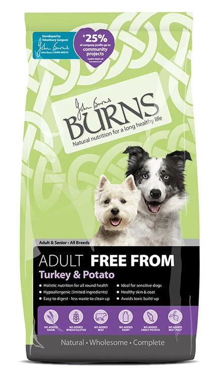 Burns Adult Free From Turkey And Potato Dog Food 5 Burns Adult Free From Turkey And Potato Dog Food - Image 5