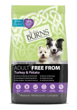 Burns Adult Free From Turkey And Potato Dog Food 8 Burns Adult Free From Turkey And Potato Dog Food -Cheap Bowls And Food Store Free From Adult Turkey 6kg