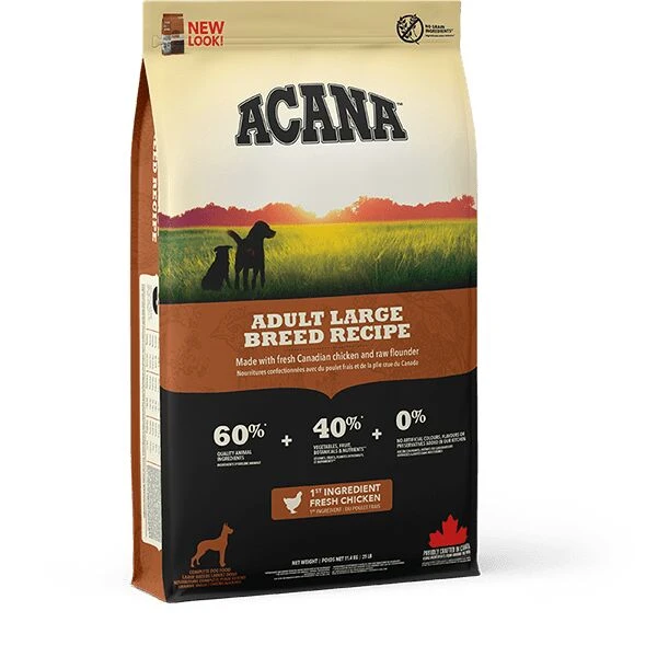 Acana Heritage Adult Large Breed Dry Dog Food 1 Acana Heritage Adult Large Breed Dry Dog Food
