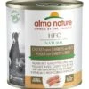12 X Almo Nature HFC Natural Chicken With Carrots And Rice Dog Food 280g