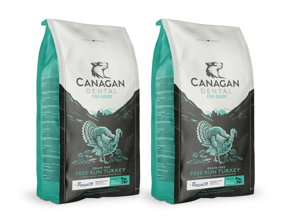 Canagan Dental Free Run Turkey Grain Free Dry Dog Food 2 Canagan Dental Free Run Turkey Grain Free Dry Dog Food - Image 2