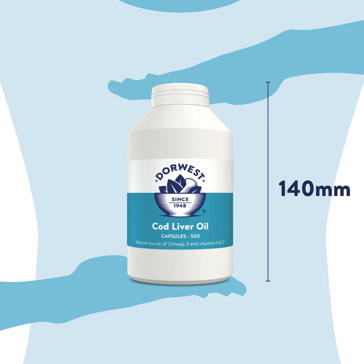 Dorwest Cod Liver Oil Capsules 10 Dorwest Cod Liver Oil Capsules - Image 10