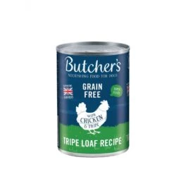 12 X 400g Butcher's Tripe & Chicken Dog Food