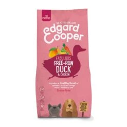 Edgard & Cooper Dog Puppy Dry Duck & Chicken