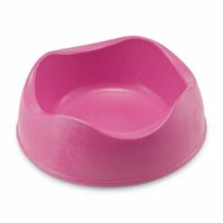 Beco Eco-Friendly Bamboo Dog Bowl Pink
