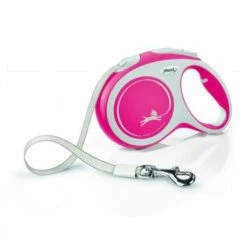 Flexi New Comfort Tape M Red 5m 1-25kg (16ft 1-55lbs)