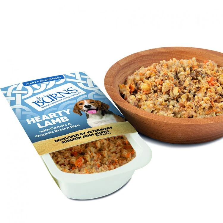 Burns Penlan Farm Tray Complete Hearty Lamb Veg & Brown Rice Dog Food 12 Pack 150g 1 Burns Penlan Farm Tray Complete Hearty Lamb Veg & Brown Rice Dog Food 12 Pack 150g