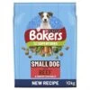 Bakers Small Dry Dog Food Beef & Vegetables 10kg