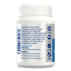 Dorwest Garlic & Fenugreek Tablets -Cheap Bowls And Food Store gf200 s1