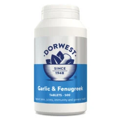 Dorwest Garlic & Fenugreek Tablets -Cheap Bowls And Food Store gf500