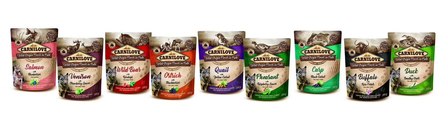 Carnilove Venison With Strawberry Leaves Wet Dog Food 2 Carnilove Venison With Strawberry Leaves Wet Dog Food - Image 2