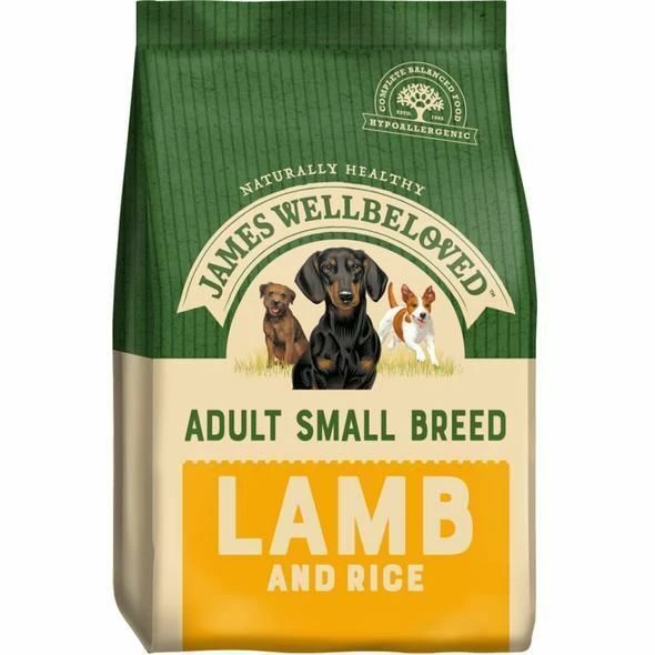 James Wellbeloved Small Breed Lamb & Rice Adult Dry Dog Food 1 James Wellbeloved Small Breed Lamb & Rice Adult Dry Dog Food