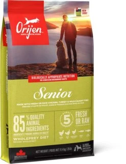 Orijen Senior Chicken, Turkey & Fish Dry Dog Food