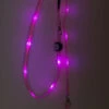 Nite Beams Flashing LED Dog Lead Pink Medium/Large 2.5cm X 180cm