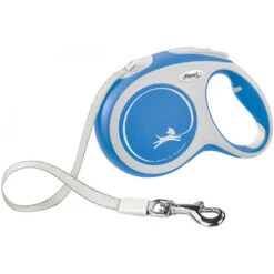 Flexi New Comfort Retractable Tape Lead Blue