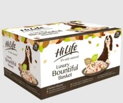Hilife Its Only Natural Dog - 36 X 100g Pouch Luxury Bountiful Basket