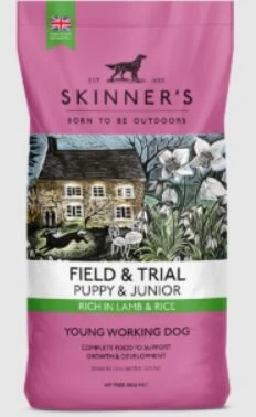 Skinners Field & Trial Puppy & Junior Lamb & Rice Dry Dog Food