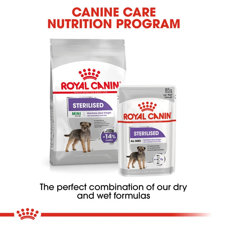 ROYAL CANIN® Mini Sterilised Care Adult Dry Dog Food 6 ROYAL CANIN® Mini Sterilised Care Adult Dry Dog Food - Image 6